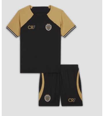 Maillot de foot Sporting CP Troisième enfant 2023-24 Manches Courte (+ pantalon court)